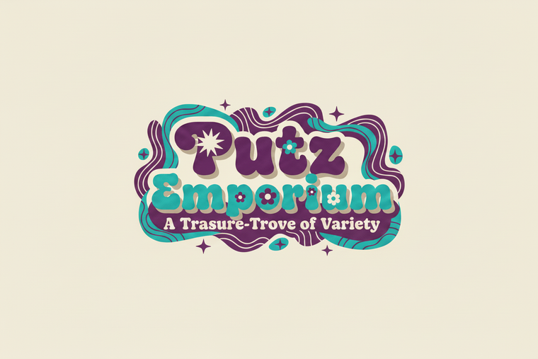 Putz Emporium Lavender Aqua Logo